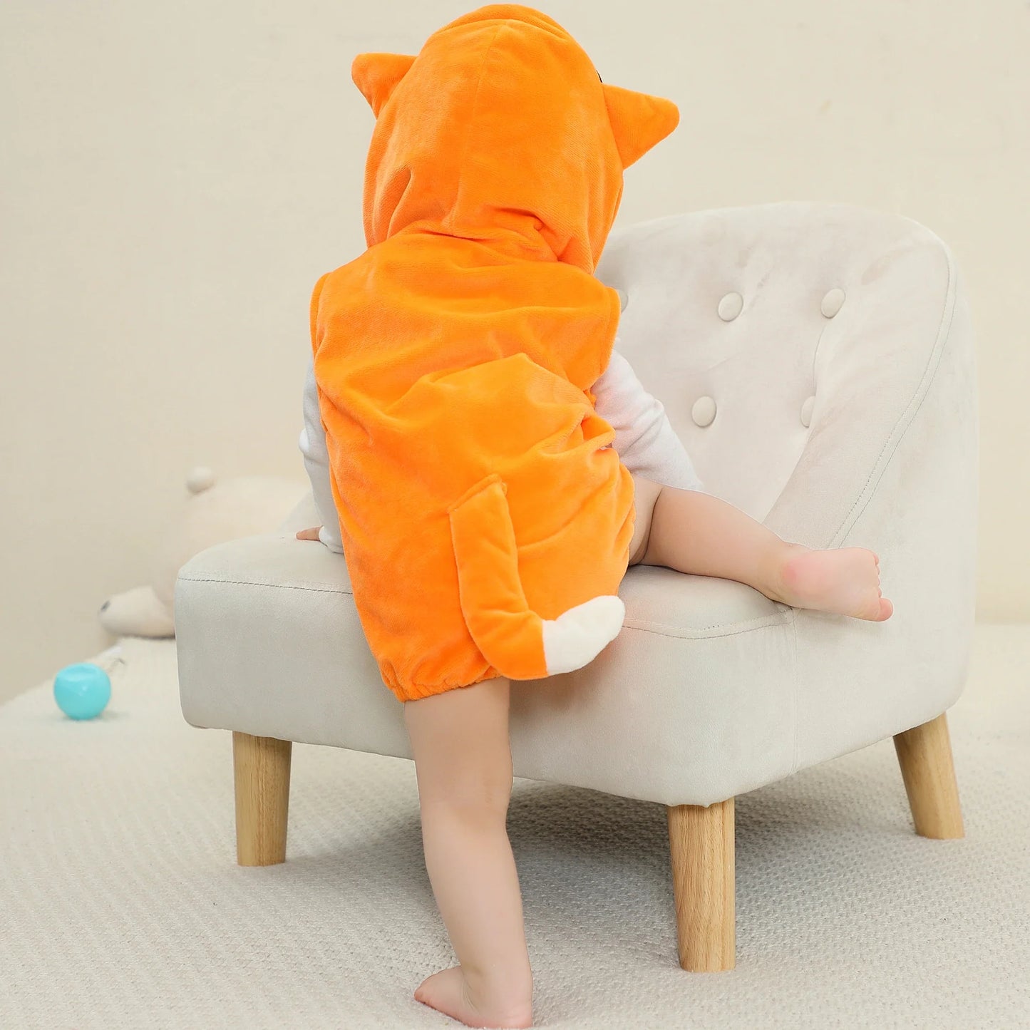 MICHLEY Spring Giraffe Baby Romper Bodysuit Sleeveless Newborn Clothes Infant Toddler Clothing Romper Halloween For Girl Boy