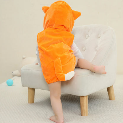 MICHLEY Spring Giraffe Baby Romper Bodysuit Sleeveless Newborn Clothes Infant Toddler Clothing Romper Halloween For Girl Boy