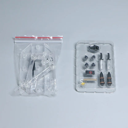 Deadpool 2.0 Grey Action Figure Movable Joints Toy