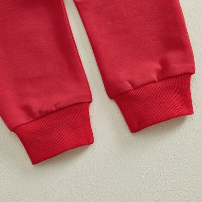 Baby Boys Santa Sweatshirt & Sweatpants Christmas Outfit (Age Newborn-24M)