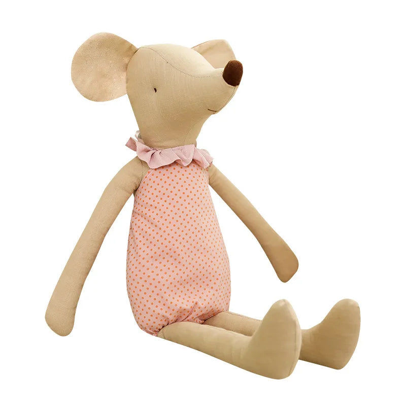Plush Long Eared Ballerina Stuffed Toy - 35-39cm pink rat 35cm