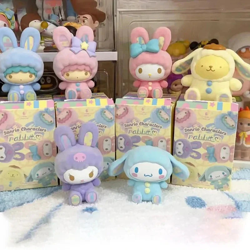 Sanrio Rabbit Series Blind Box – Kuromi, Melody, Yugui Dog & More
