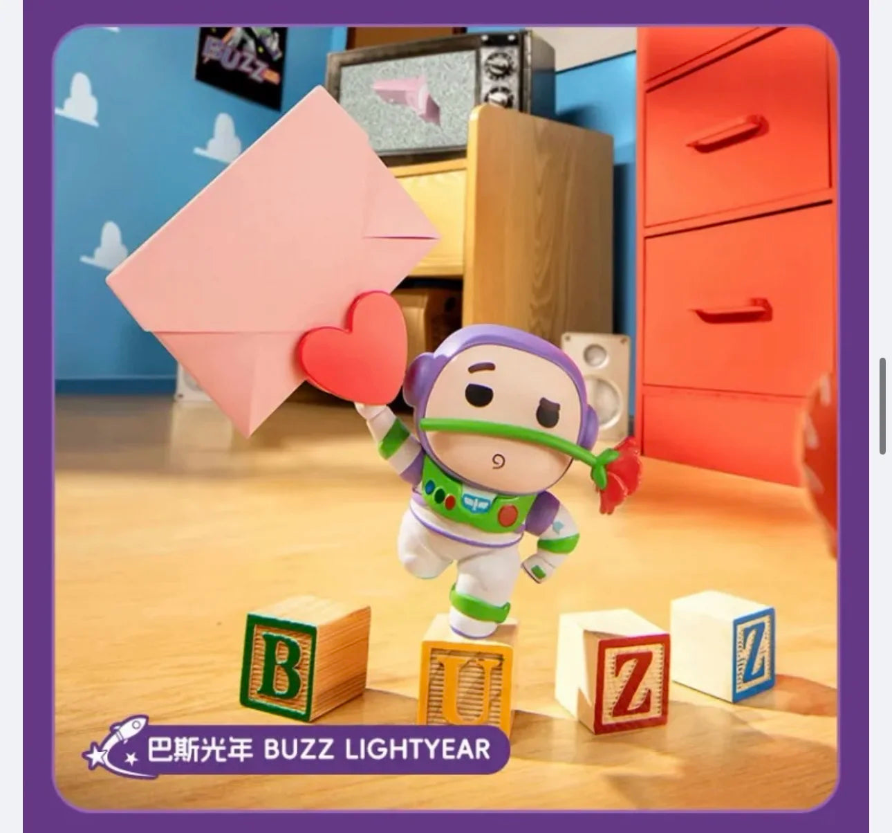 Original Miniso Disney Pixar Toy Story Lifeof Toys Series Mini Edition Doll Lovely Figure Blind Box Pendant Model Kids Toy Gift