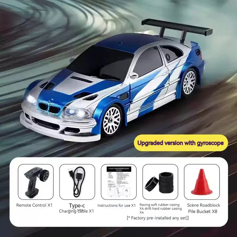 Jiabaile With Gyroscope 1:43 Mini Four-Wheel Drive Drift Remote Control Car