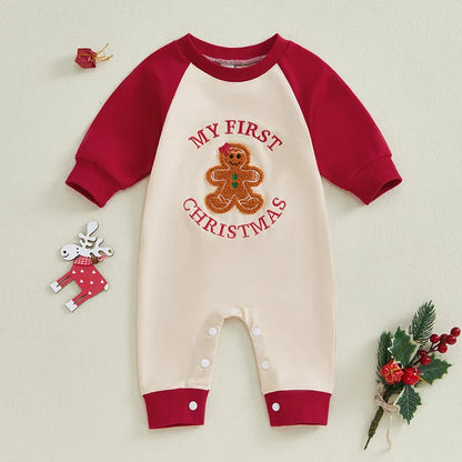 Baby First Christmas Romper (Age Newborn-18M)