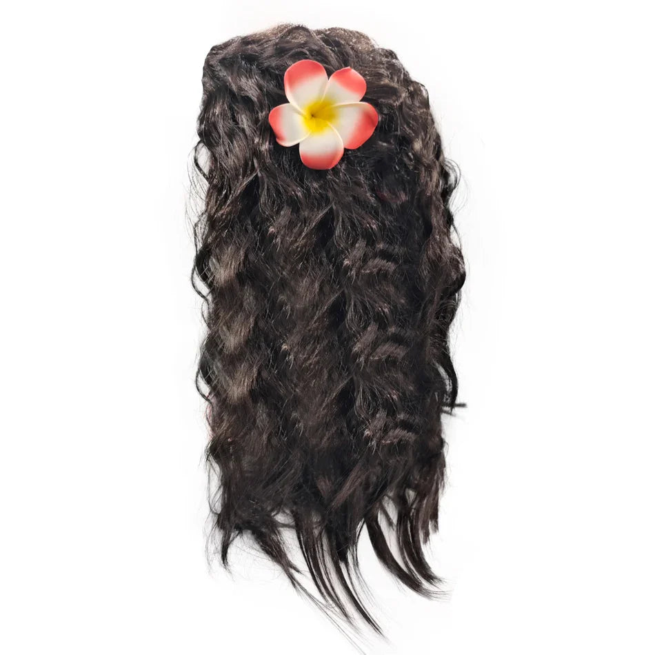 Girls Moana Two Pieces Costume (Age 3-14YRS) WIG
