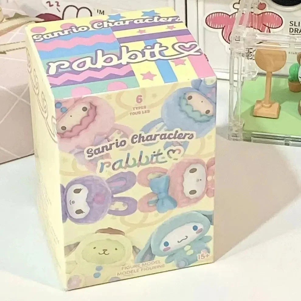 Sanrio Rabbit Series Blind Box – Kuromi, Melody, Yugui Dog & More