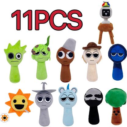 Plush Sprunki Incredibox Stuffed Toy - 20cm