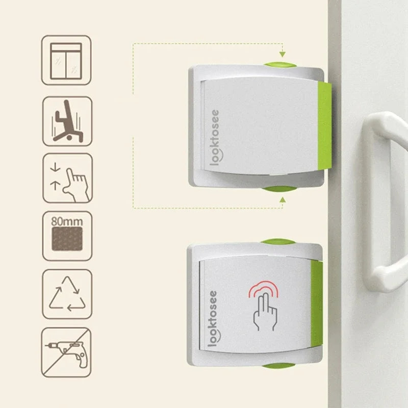 Child Safety Lock for Sliding Glass Door Baby Security