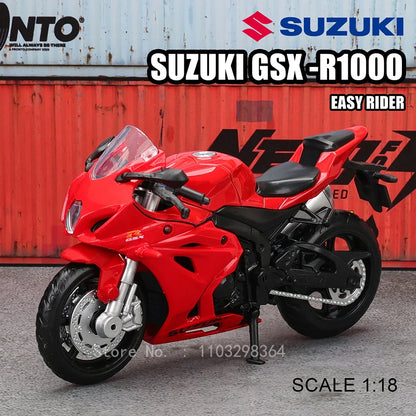 MSZ 1:18 Suzuki GSX-R1000 Motorcycle Toy