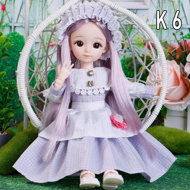 BJD Dolls Princess Joint Movable Joints - 30cm K-6 30 cm