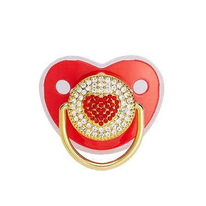 Baby Luxury Rhinestone Zircon Pacifier Dummy