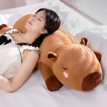 Giant Plush Capybara Stuffed Doll Pillow - 60cm-100cm