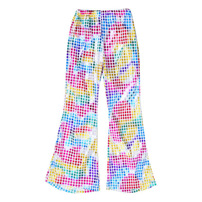 Kids Sequin Flared Trousers (Age 24M-16YRS)
