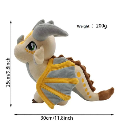 Wings of Fire Plush Toys Dragon Soft Stuffed Animal Doll Cute Companion Special Gift for Kids Boys and Girls or Room Decoration
