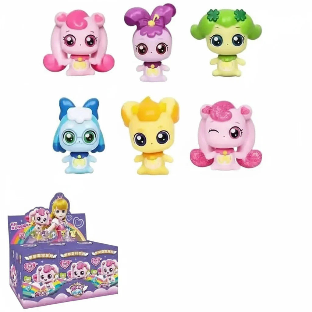 Catch! Teenieping Season 6 â€“ 6-Piece Blind Box Princess Doll Set | Korean Anime-Inspired Collectibles Multicolor 6 Pack Full Set