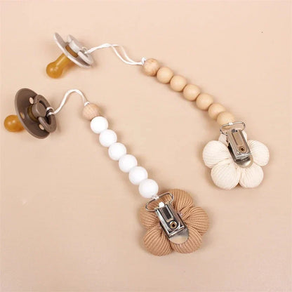 Baby Silicone Flower Pacifier Chain