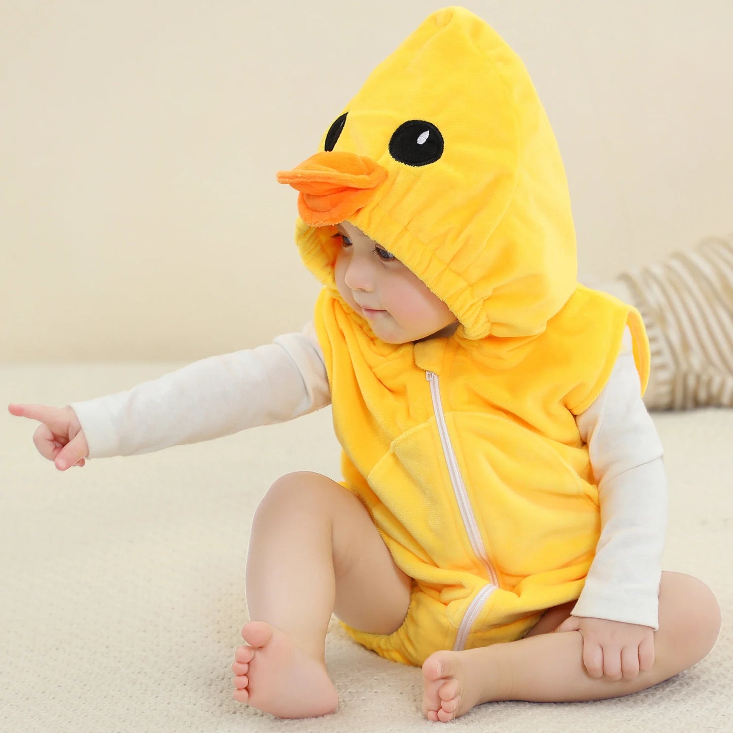 MICHLEY Spring Giraffe Baby Romper Bodysuit Sleeveless Newborn Clothes Infant Toddler Clothing Romper Halloween For Girl Boy