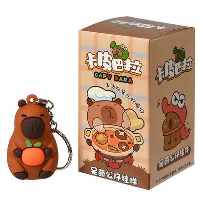 24-Piece Capybara, Stitch & Sanrio Set | Mini Keychain Collectibles | Blind Box