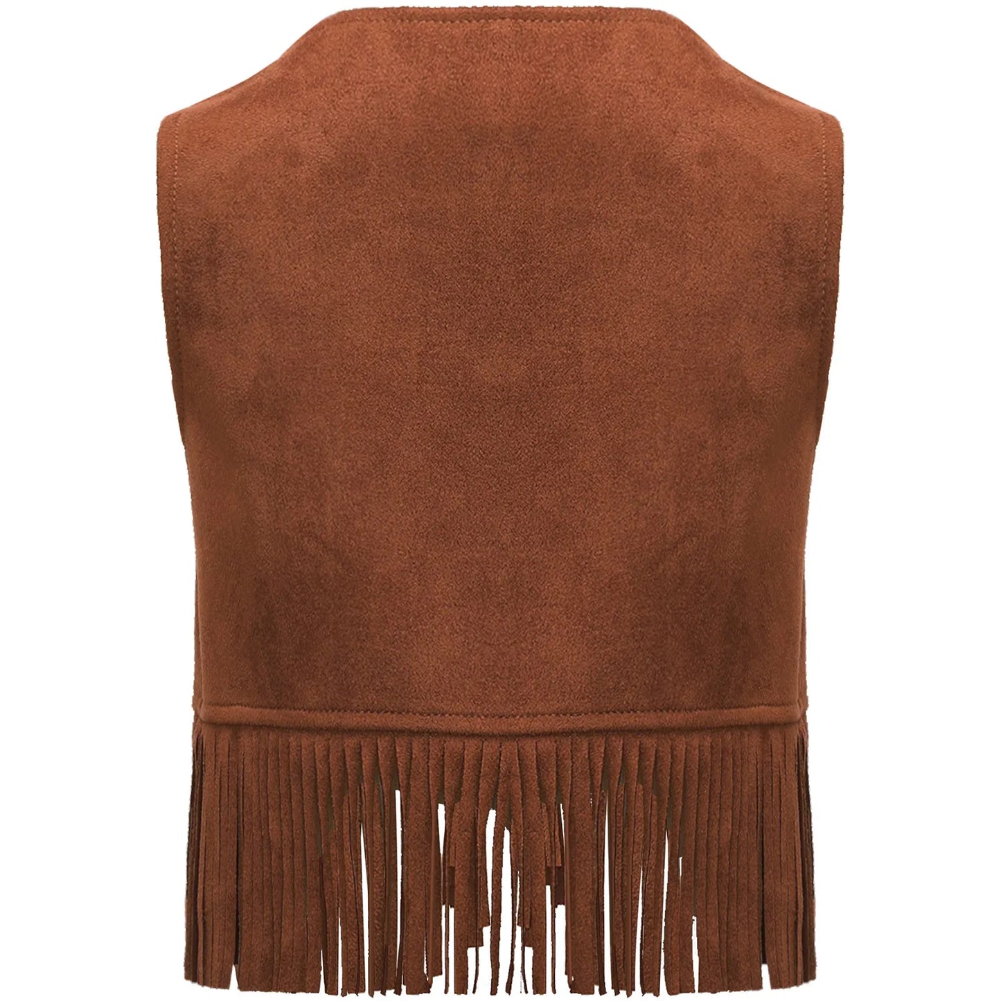 Baby Boys/Girls Western Cowboy Suede Tassels Vest (Age Newborn-24M)