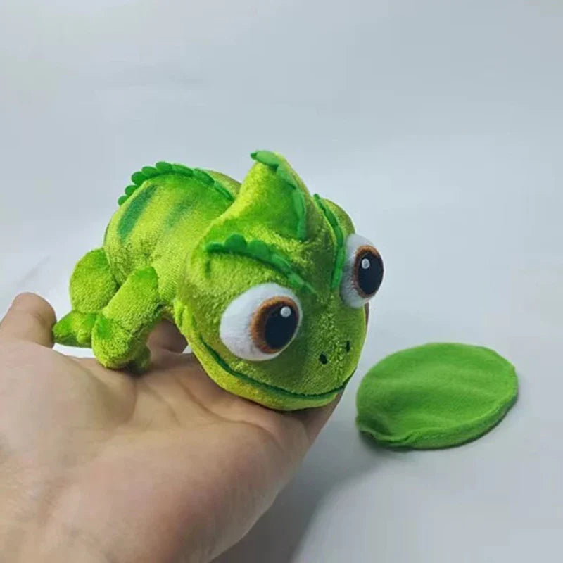 Plush Pascal Rapunzel Chameleon Stuffed Toy - 15cm