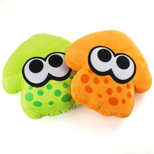 Plush Orange/Green Splatoon Inkling Stuffed Toy - 33cm