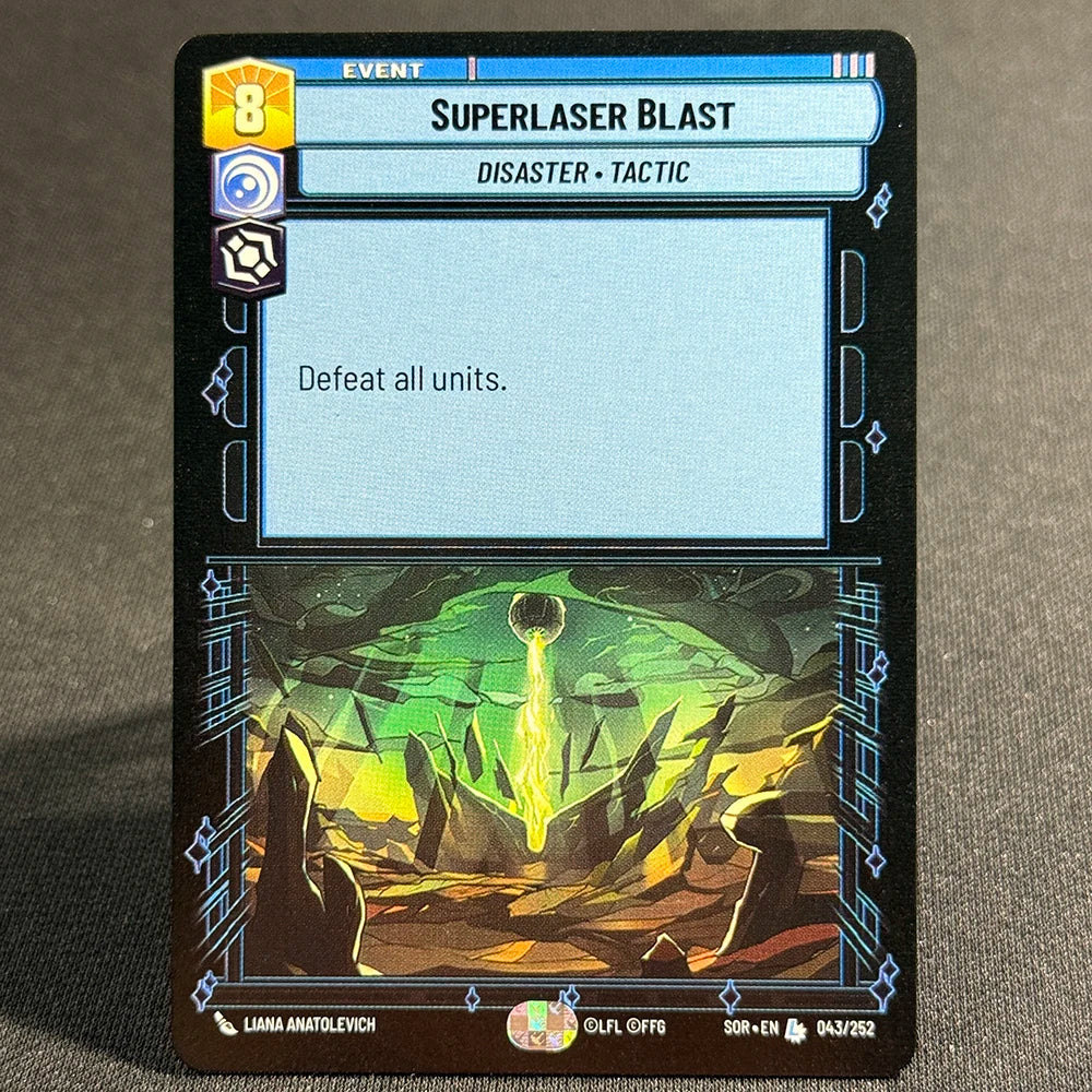 Star Wars Unlimited Proxy Card Set – Red Command Series | Boba Fett, Bodhi Rook, DJ Tech, Aggression & Barrage | Casual Play & Display (043)