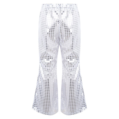 Kids Sequin Flared Trousers (Age 24M-16YRS)