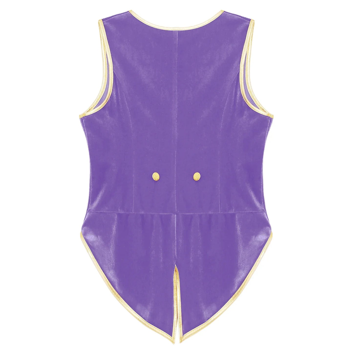 Boys Medieval Renaissance Tailcoat Vest Costume (Age 6-16YRS)
