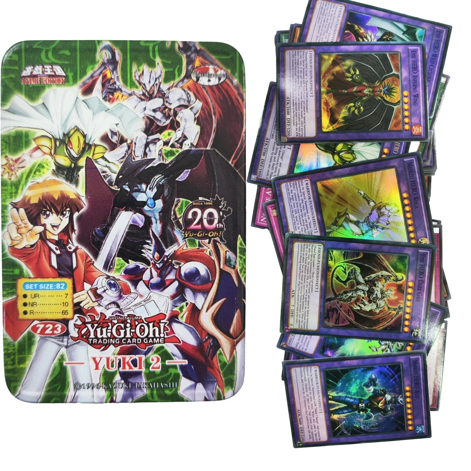 Yu-Gi-Oh! Exodia Pack – English Holographic Duel Card Set with Golden White Dragon & Tin Box | Collector’s Edition