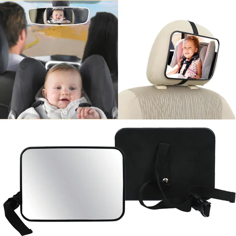 Baby Car Seat View Rear Mirror Adjustable