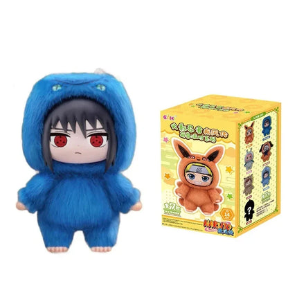 Naruto Beast Party Plush Keychain Blind Box, With box 4