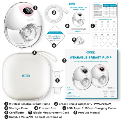 Dr. Isla Wearable Breast Pump Hands Free Electrical