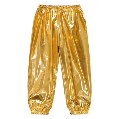 Kids Metallic Dance Trousers (Age 24M-16 YRS)