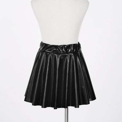 Girls Metallic Pleated Skirt (Age 2-16 YRS)