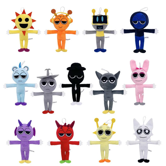 Plush Sprunki Toys Incredibox Stuffed Toy