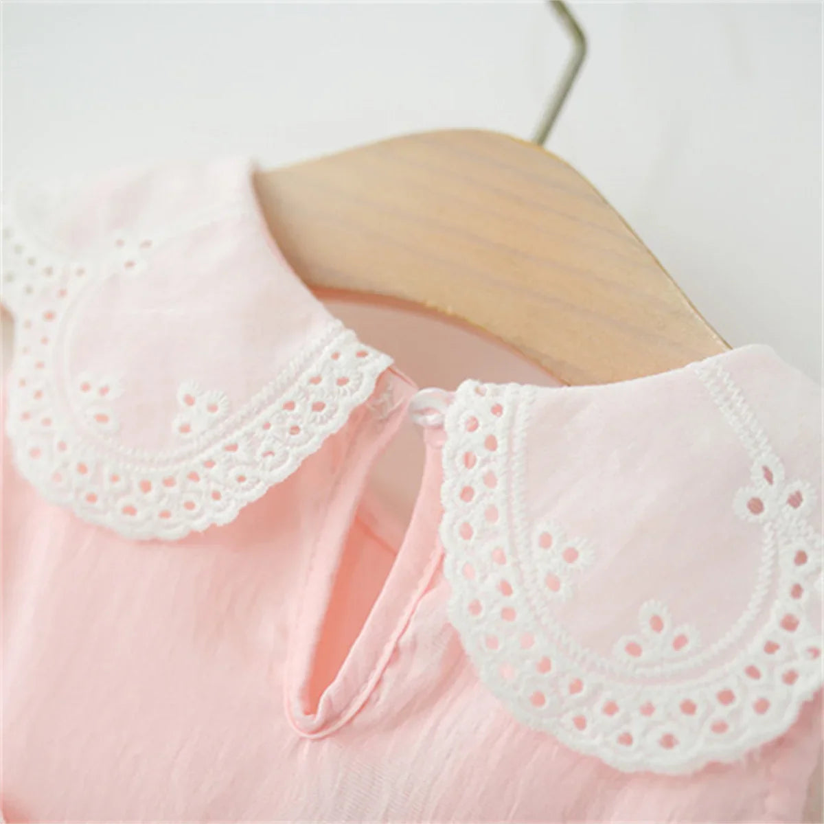 Baby/Toddler Girls Sleeveless Ruffle Collar Dress (Age 9M-4YRS)