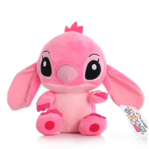 Stitch Plush Dolls â€“ Lilo & Stitch Inspired Stuffed Toys | Soft Character Plushies Multicolor Angel-25cm