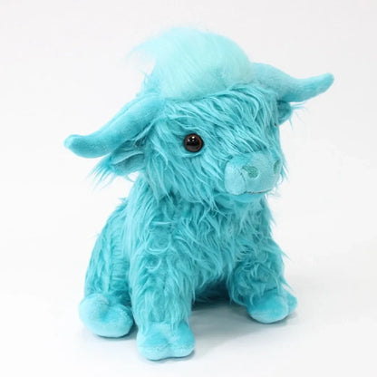 Plush Cute Highland Cow Stuffed Toy - 25cm