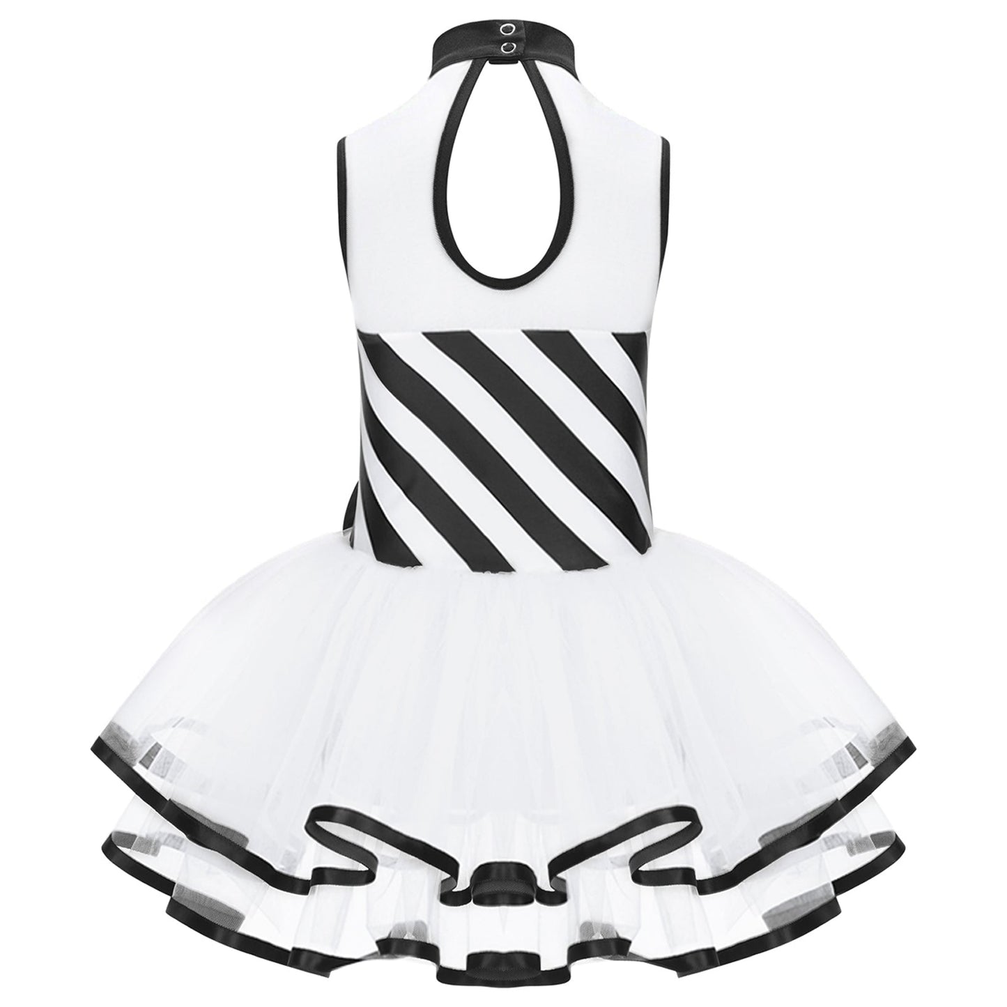 Girls Ballerina Fairy Prom Leotard Dress (Age 4-14 YRS)