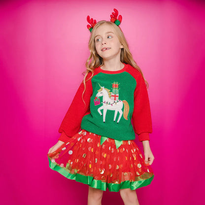 Girls Fleece Jumper (Age 3-12YRS)