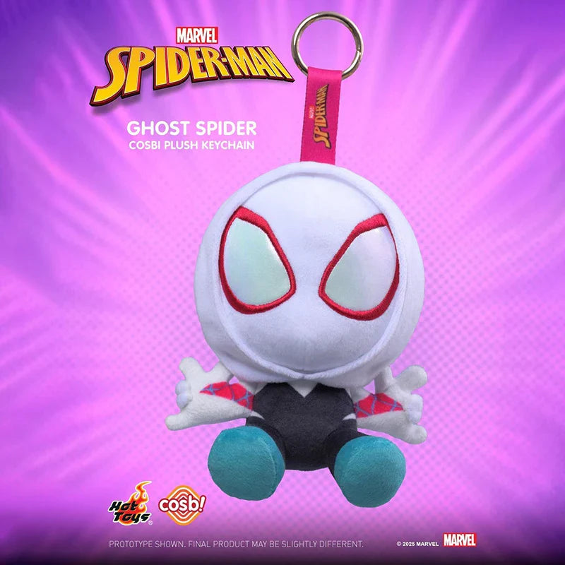Spider-Man: Miles Morales Venom Cosbi Plush Keychain – Across the Spider-Verse Edition