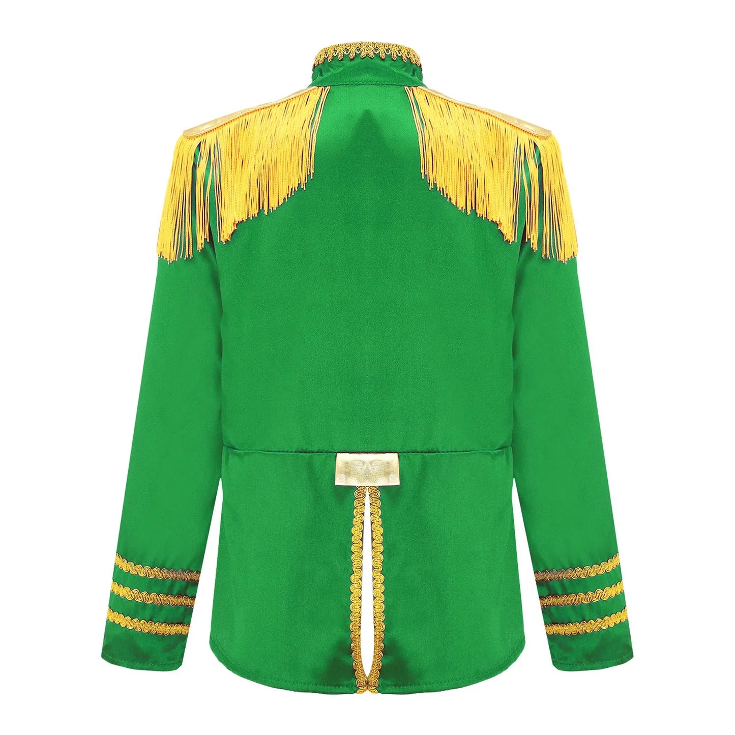 Girls 60s Retro Band Musician Costume Tassel Jacket (Age 6-16 YRS)