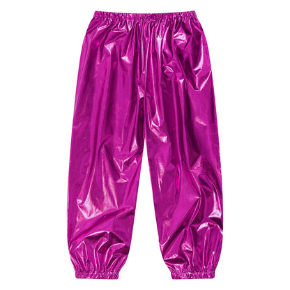 Kids Metallic Dance Trousers (Age 24M-16 YRS)