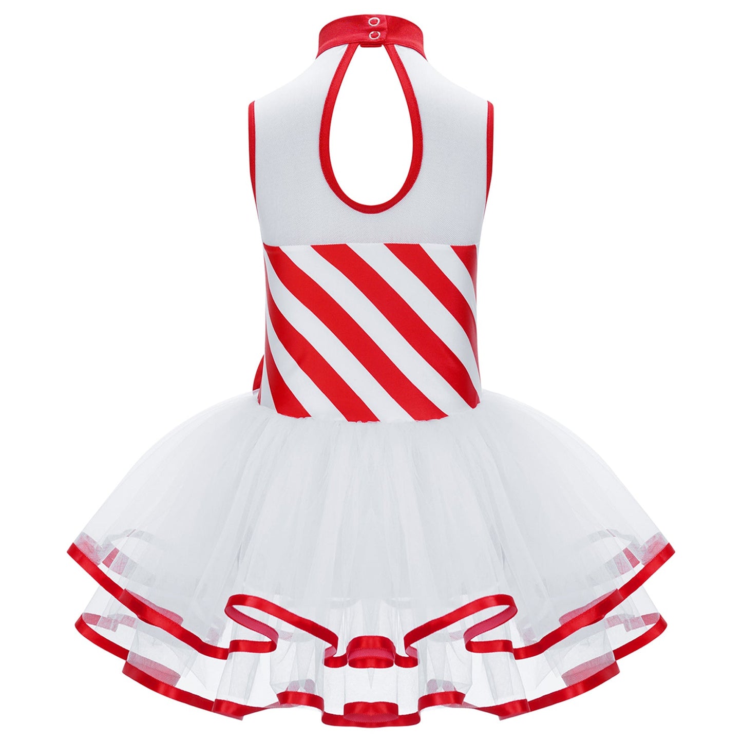 Girls Ballerina Fairy Prom Leotard Dress (Age 4-14 YRS)