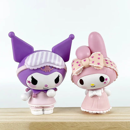 MINISO Sanrio Characters Pajamas Sweetheart Blind Box Figure Model