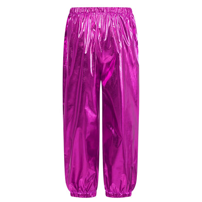 Kids Metallic Dance Trousers (Age 24M-16 YRS)
