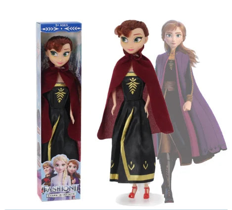 Frozen Princess Snow White Ariel The Little Mermaid Elsa The Snow Queen Classic Fashions Doll Action Figure Children Toys C