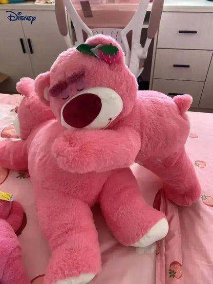 Plush Lotso Pink Bear Strawberry Stuffed Toy 30-50cm