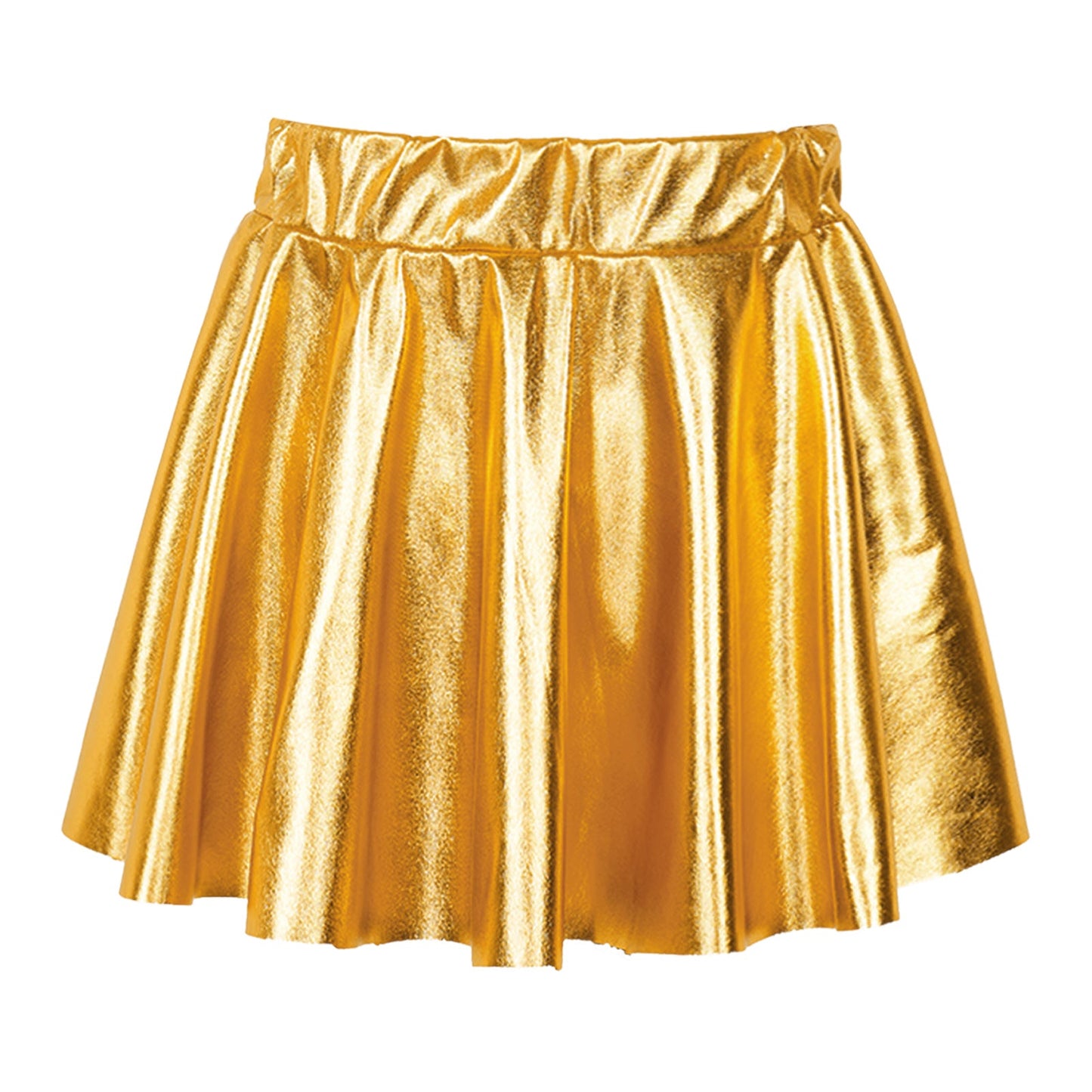 Girls Metallic Pleated Skirt (Age 2-16 YRS)